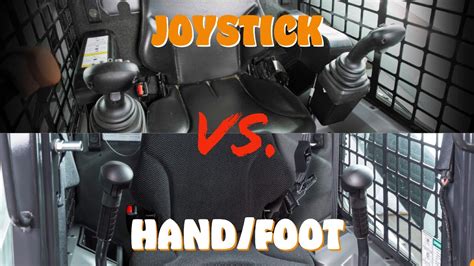 skid steer foot controls|types of skid steer controls.